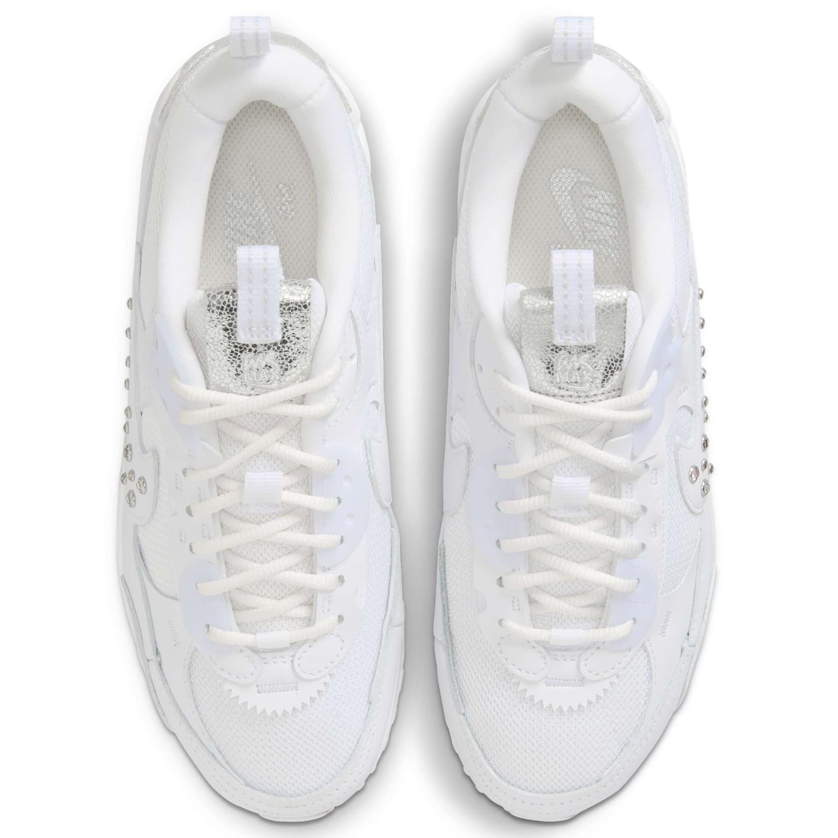 Nike Women's Air Max 90 Futura Sneakers with Studded Swoosh Logo - Comfortable Running Shoes for Women, Gym Workouts & Casual Streetwear Fashion