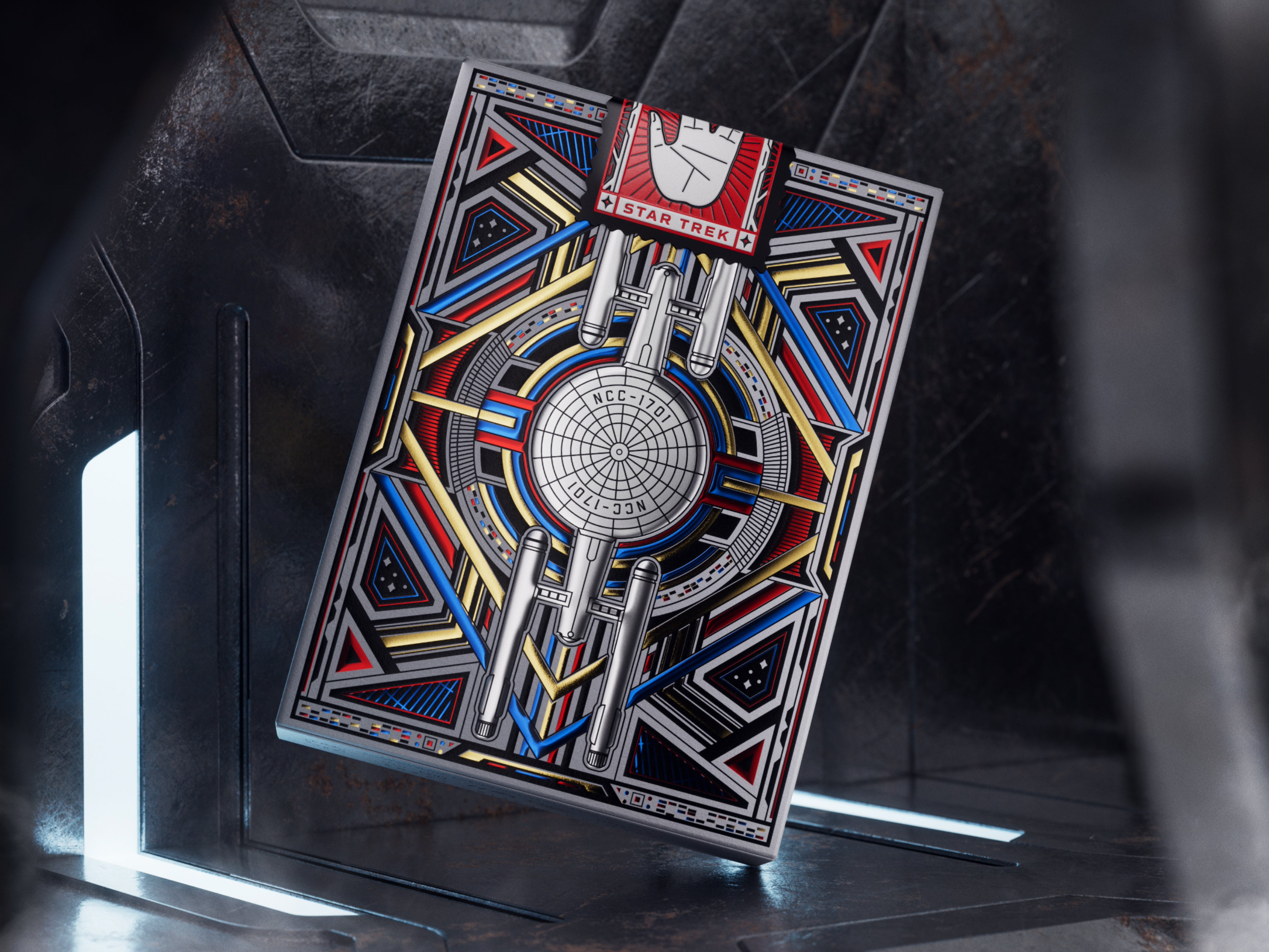 Star Trek Themed Playing Cards by Theory11 - Premium Collectible Deck for Card Games, Magic Tricks, and Gift Giving - Perfect for Trekkies and Card Enthusiasts