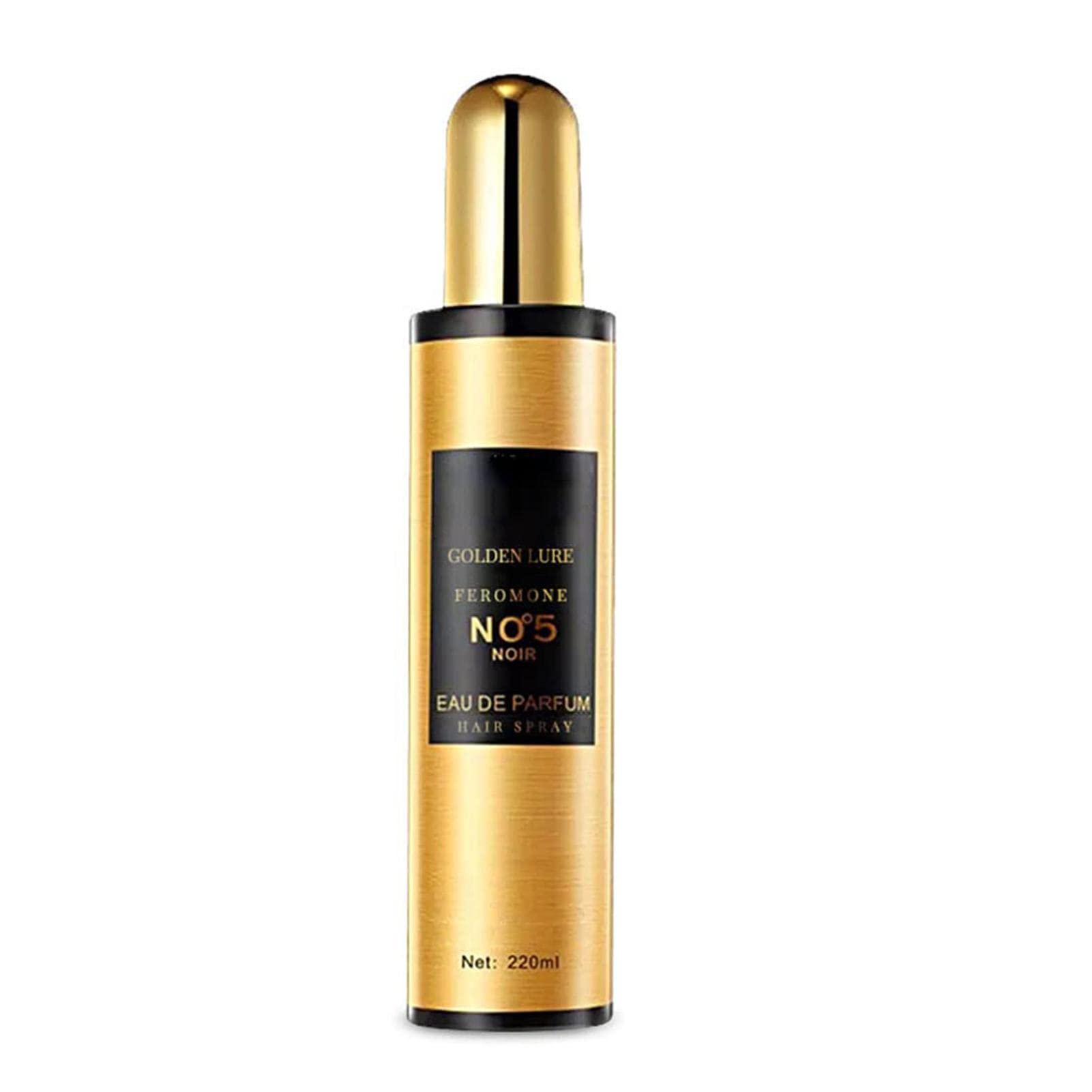 L'UODAIS Golden Lure Hair Pheromone Oil & Perfume Spray for Women - Long Lasting Fragrance for Dry, Damaged Hair & Split Ends Repair - Perfect for Date Nights, Special Occasions & Daily Hair Care
