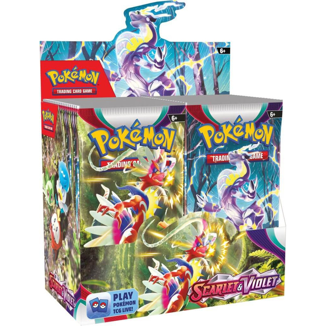 KLUB Pokemon TCG: Scarlet & Violet Base Set Booster Box - 36 Packs | Collectible Trading Cards for Battles & Gameplay | Perfect for Tournaments, Gifts & Card Collectors