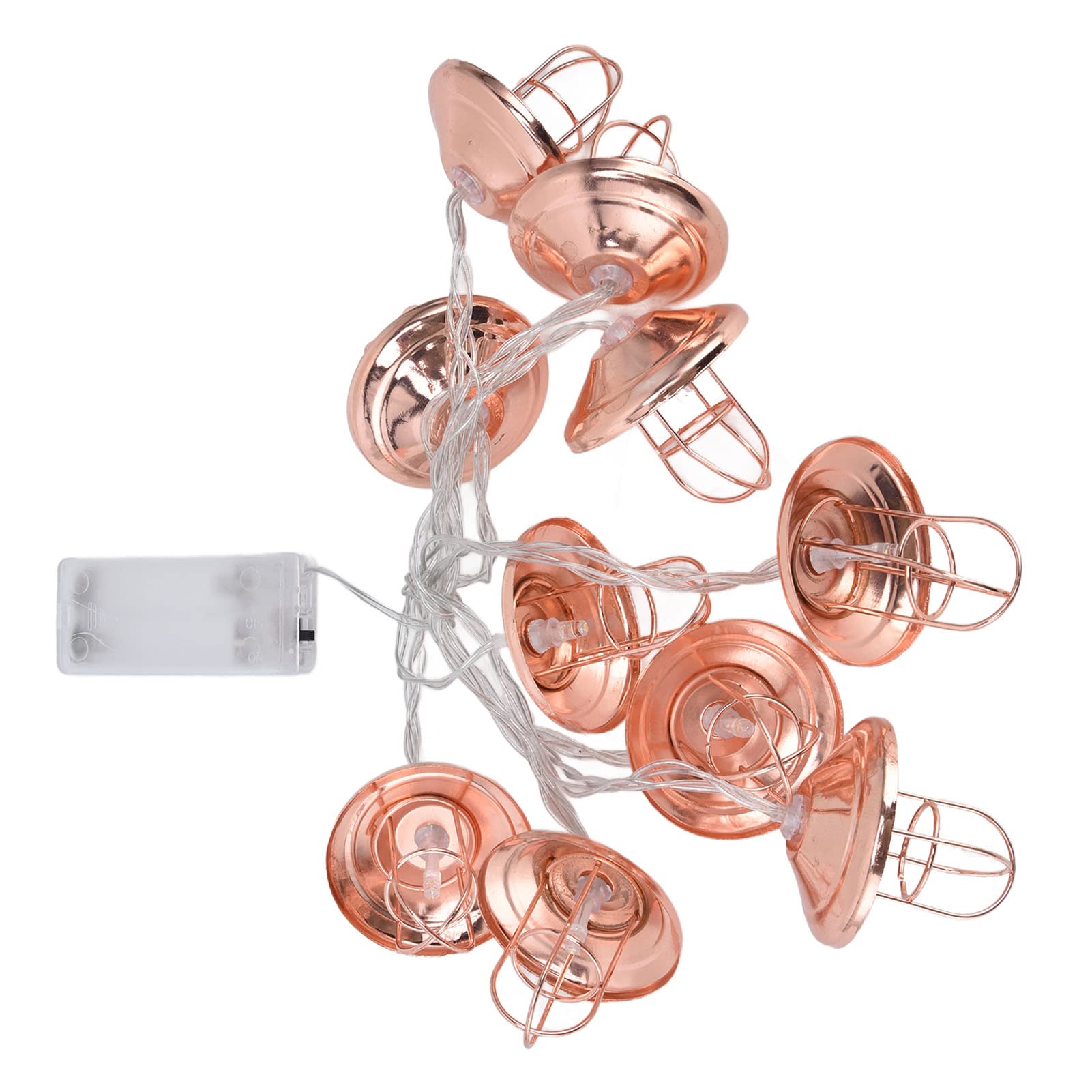 Omabeta Rose Gold LED String Lights - Waterproof, Energy Saving Outdoor Fairy Lights for Camping, Yard, Garden, Patio & Home Decor