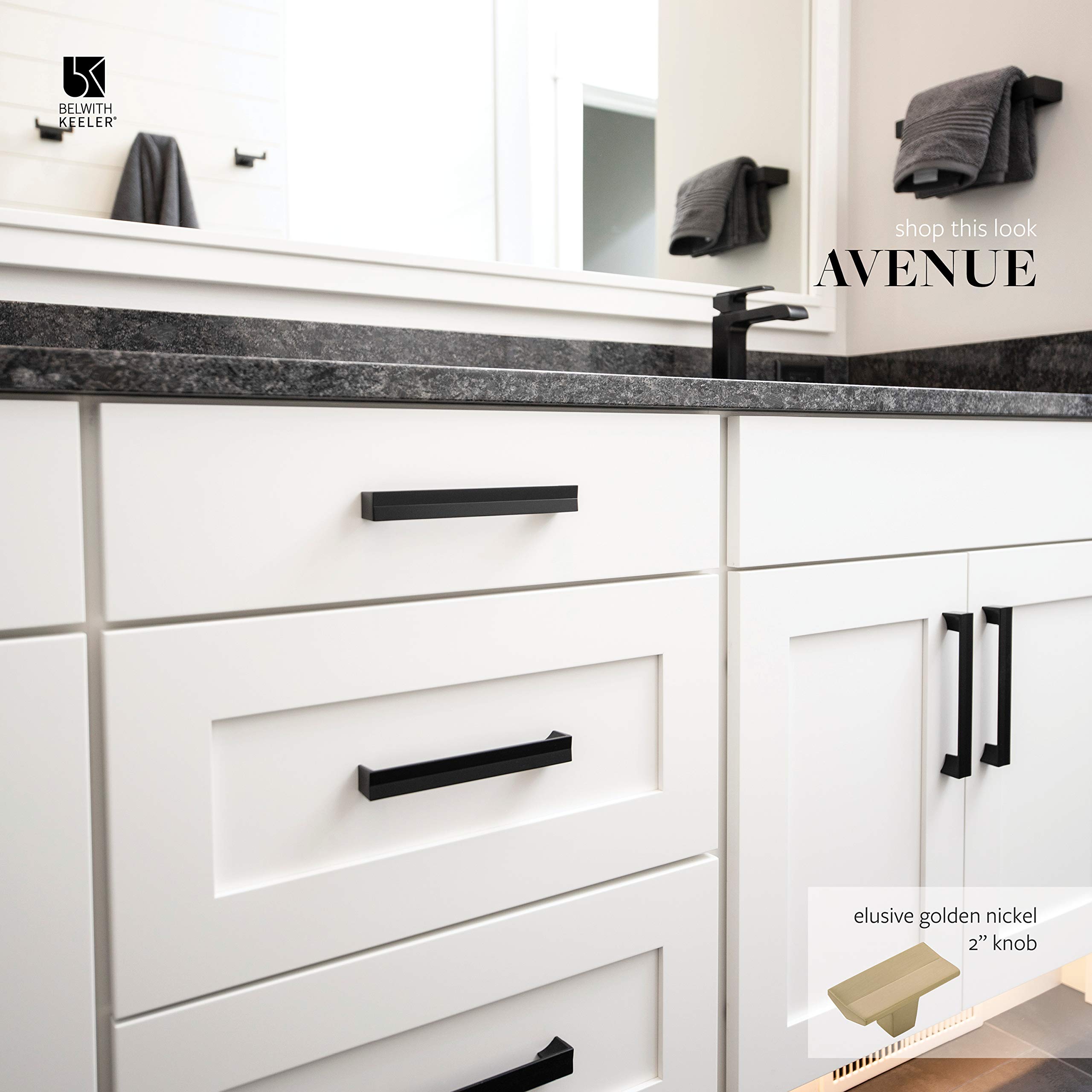 3-Pack Avenue Pull Chrome Handles - 12
