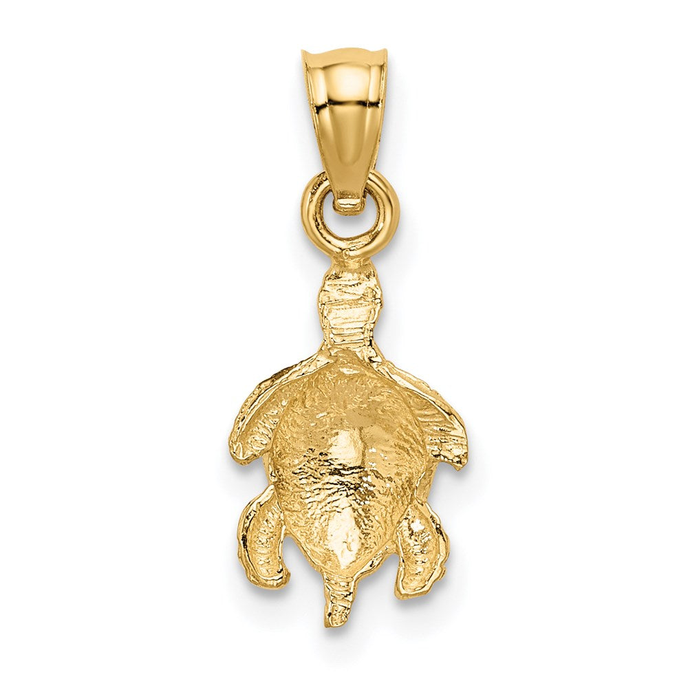 Exquisite Gold Small Tortoise Pendant Necklace - Elegant Turtle Charm Jewelry for Women - Perfect for Gifts, Everyday Wear & Beach Vacations