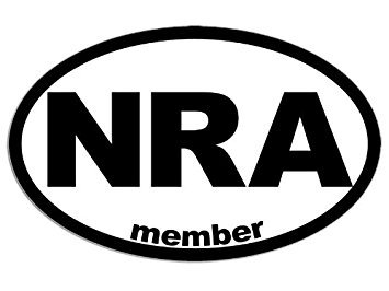 3x5 Inch NRA Member Car Magnet - National Rifle Association Gun Rights Support Decal for Trucks, Cars & Windows | Durable Vinyl for Outdoor Use