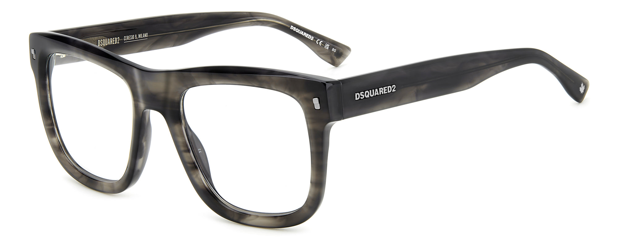 DSQUARED2 D2 0114 Sunglasses - Polarized Aviator Style for Men & Women - UV Protection - Perfect for Driving, Beach & Outdoor Activities