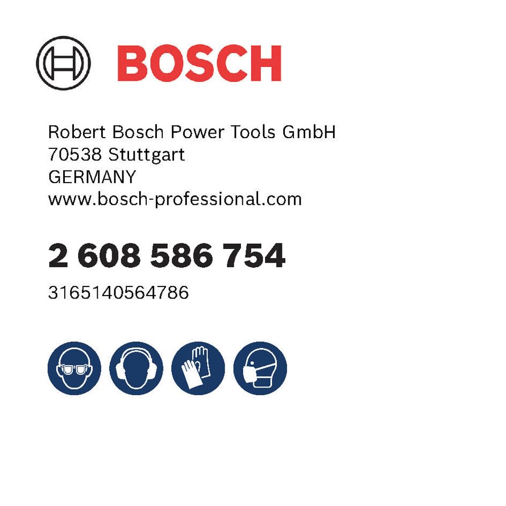 Bosch 2608586754 SDS-MAX-7 Hammer Drill Bit 16mm x 37in - Professional Masonry & Concrete Drilling for Construction & Renovation Projects
