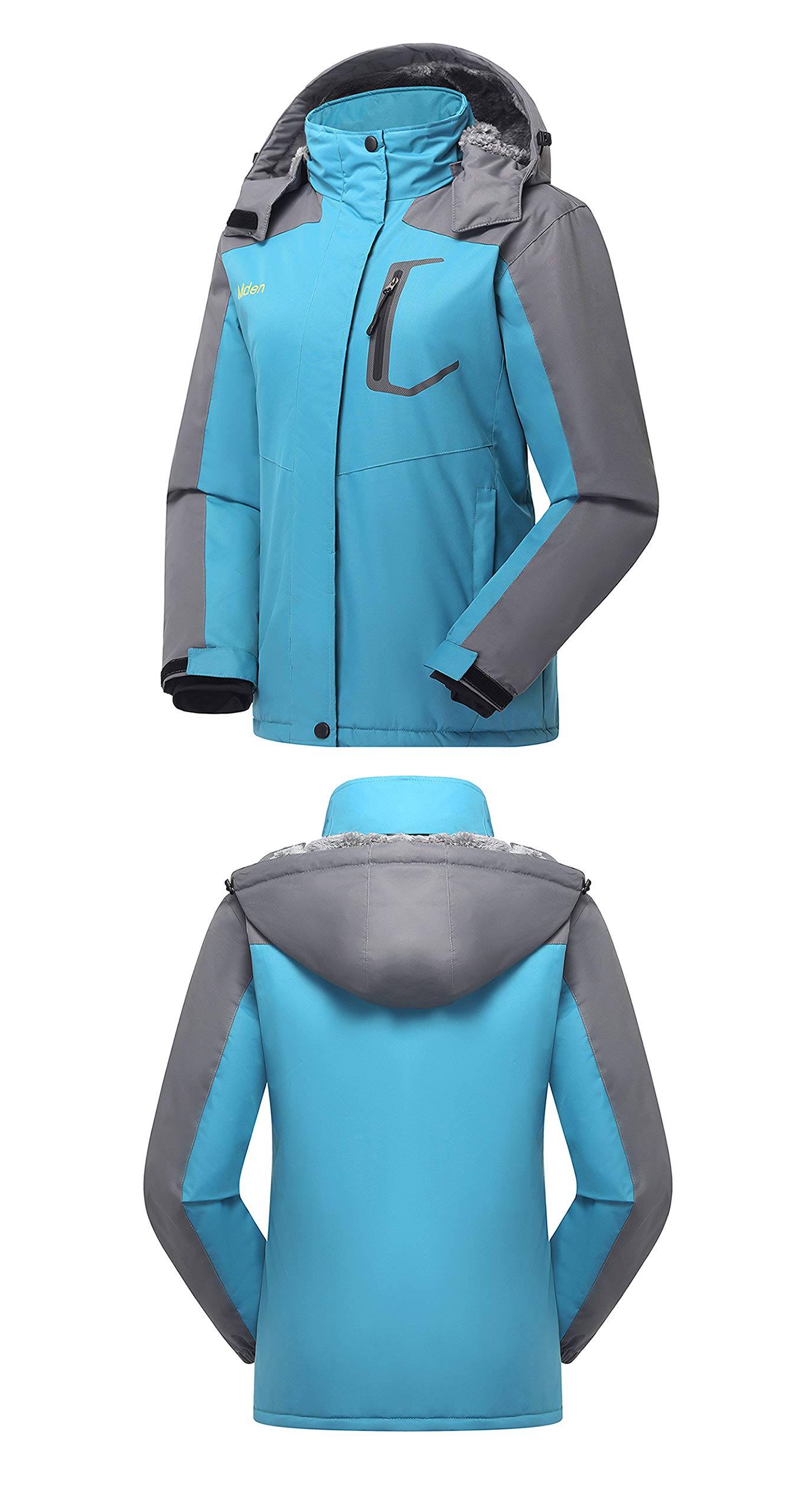 Women's Waterproof Ski Jacket - Windproof Fleece Insulated Snowboard Coat for Winter Sports & Outdoor Activities | Perfect for Skiing, Snowboarding & Hiking in Cold Weather