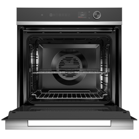 60cm Built-In Oven - Stainless Steel Electric Oven with Convection Bake, Self-Cleaning & 5 Cooking Modes - Perfect for Baking, Roasting & Broiling in Modern Kitchens