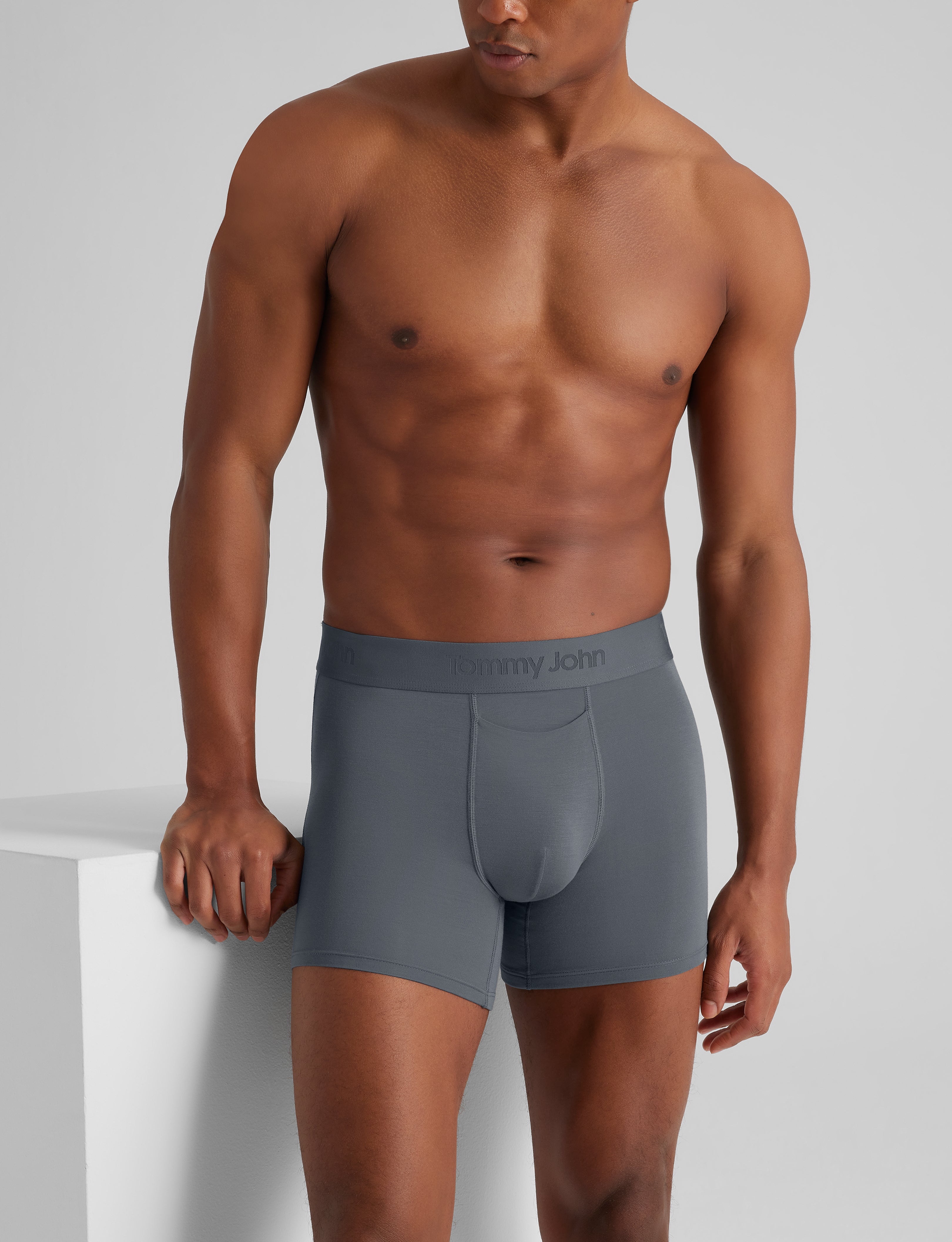 Second Skin Trunk 4 (3 Pack) - Ultra Soft Men's Underwear Briefs for All-Day Comfort - Perfect for Workout, Travel & Everyday Wear