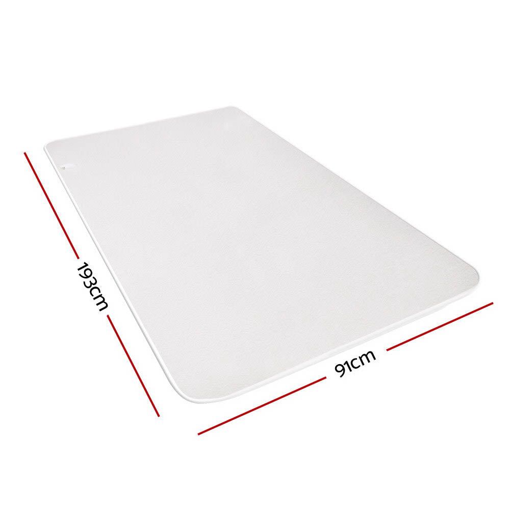 Giselle Single Size Electric Blanket - Soft Fleece Heating Blanket for Winter Warmth - Perfect for Cold Nights, Bedroom & Home Use