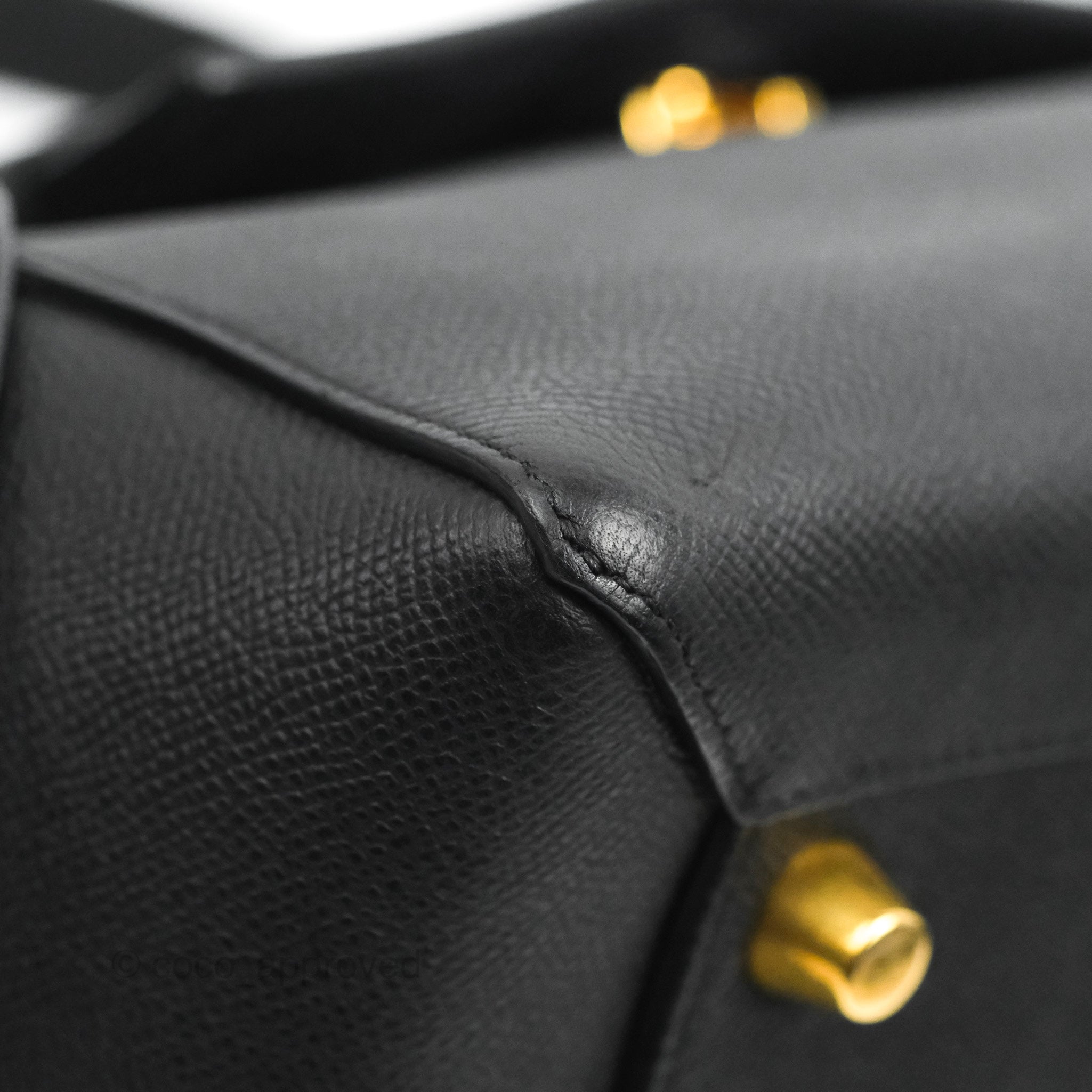 Celine Mini Belt Bag in Black Grained Calfskin with Gold Hardware - Stylish Crossbody Purse for Women, Perfect for Everyday Use & Night Out