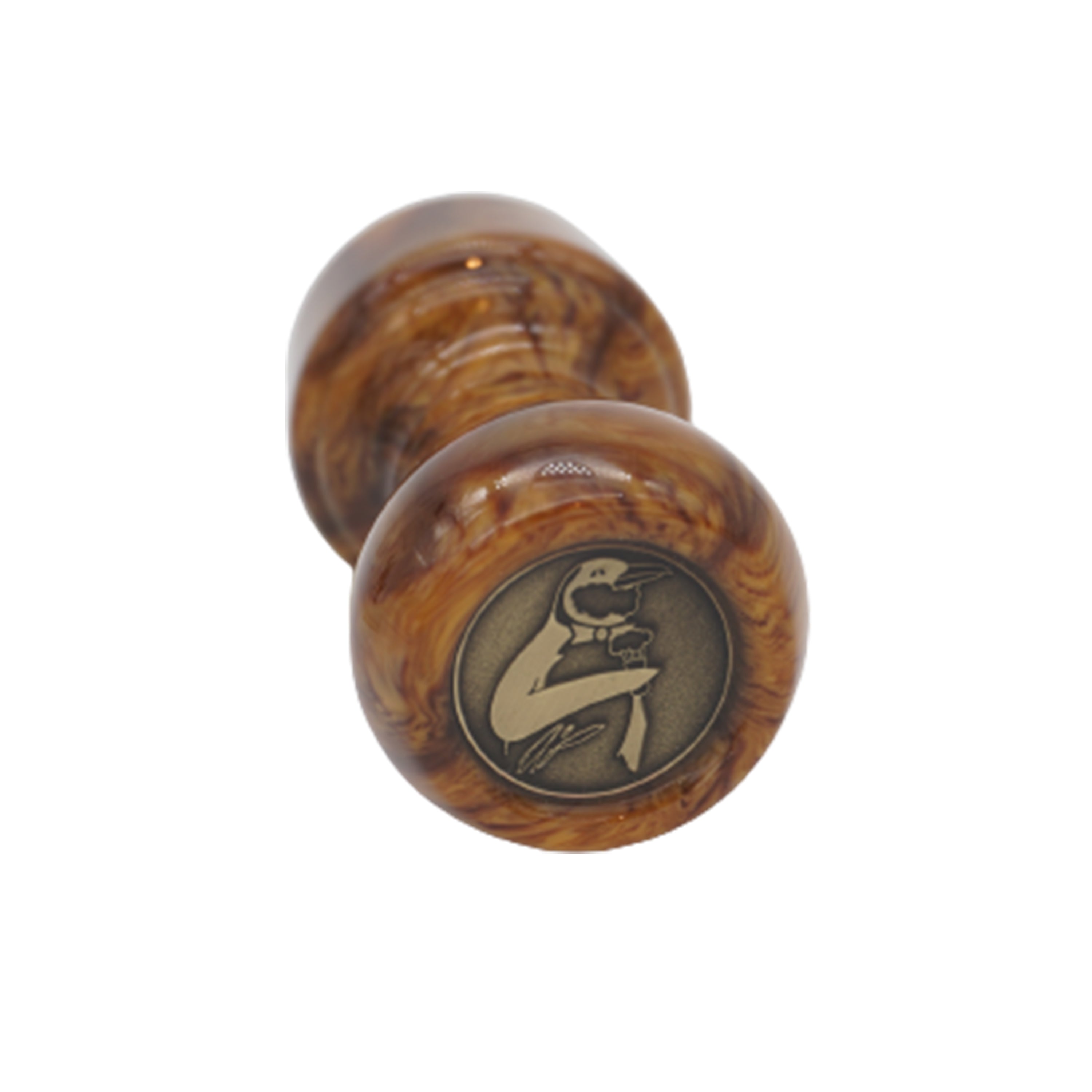 Premium Briar Wood Handcrafted Shaving Brush Handle - Fits 24mm & 26mm Knots - Luxury Wet Shaving & Grooming Essential for Men's Beard Care Routine