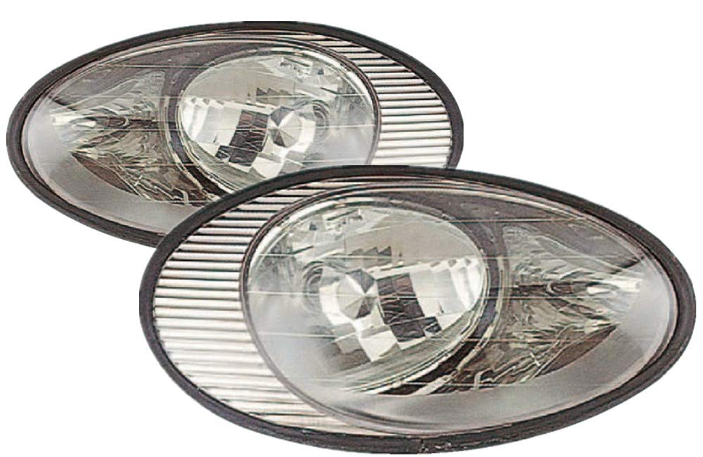 1996-1998 Ford Taurus Headlight Assembly Replacement - Driver & Passenger Side Headlamp Compatible with Taurus Models | Perfect for Night Driving & Auto Restoration Projects