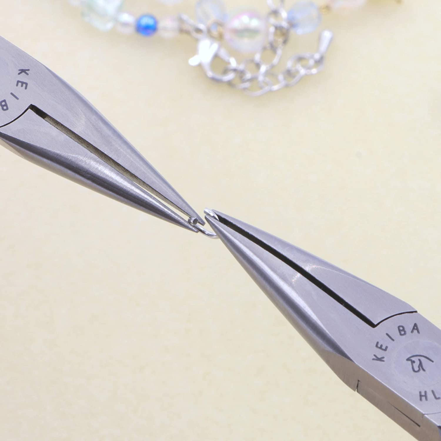 Kosakujo HLC-D14 Professional Hobby Radio Pliers - No Groove, No Cutting Blade - Ideal for RC Cars, Model Building & Electronics Repair