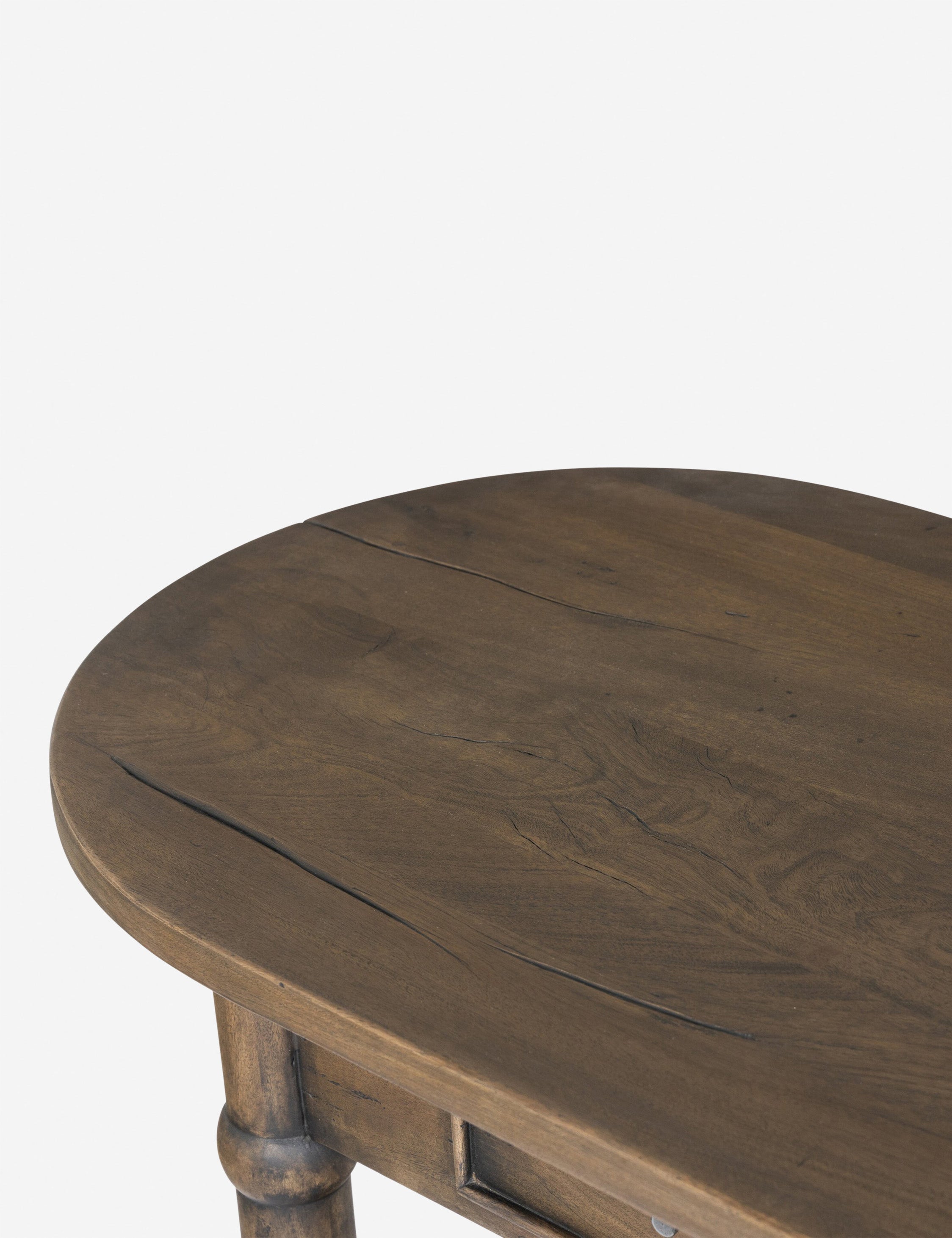 Charnes Modern Wood Console Table by Amber Lewis x Four Hands - Entryway, Living Room, or Hallway Accent Furniture for Stylish Home Decor
