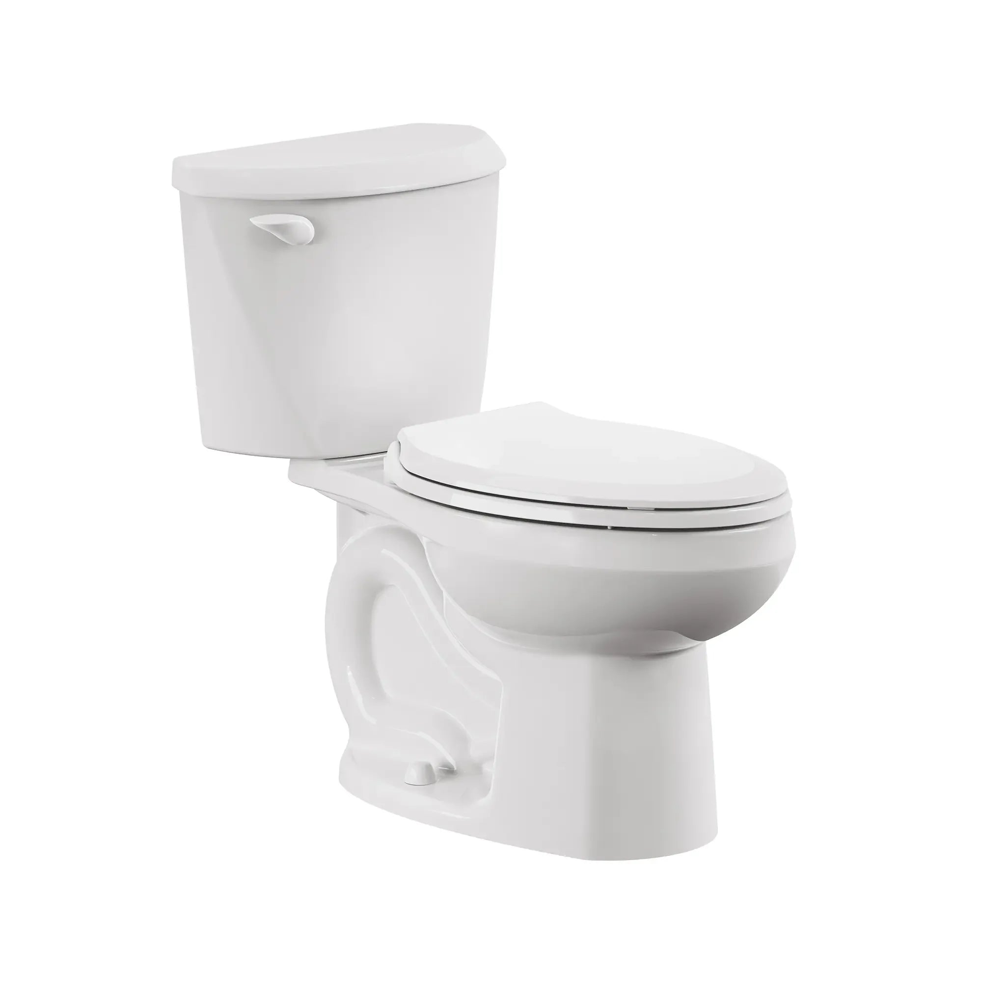 Colony® 3 Two-Piece 1.28 GPF/4.8 LPF Standard Height Elongated Toilet with Seat & Wax Ring - Water-Efficient Bathroom Toilet for Home & Commercial Use