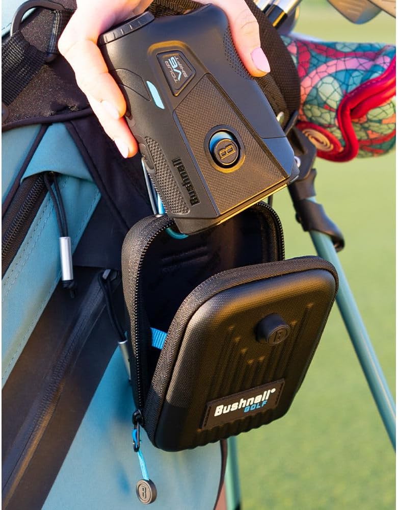 Bushnell Tour V6 Shift Patriot Pack Golf Laser Rangefinder with Slope & PinSeeker - Accurate Distance Measurement for Golfers on the Course