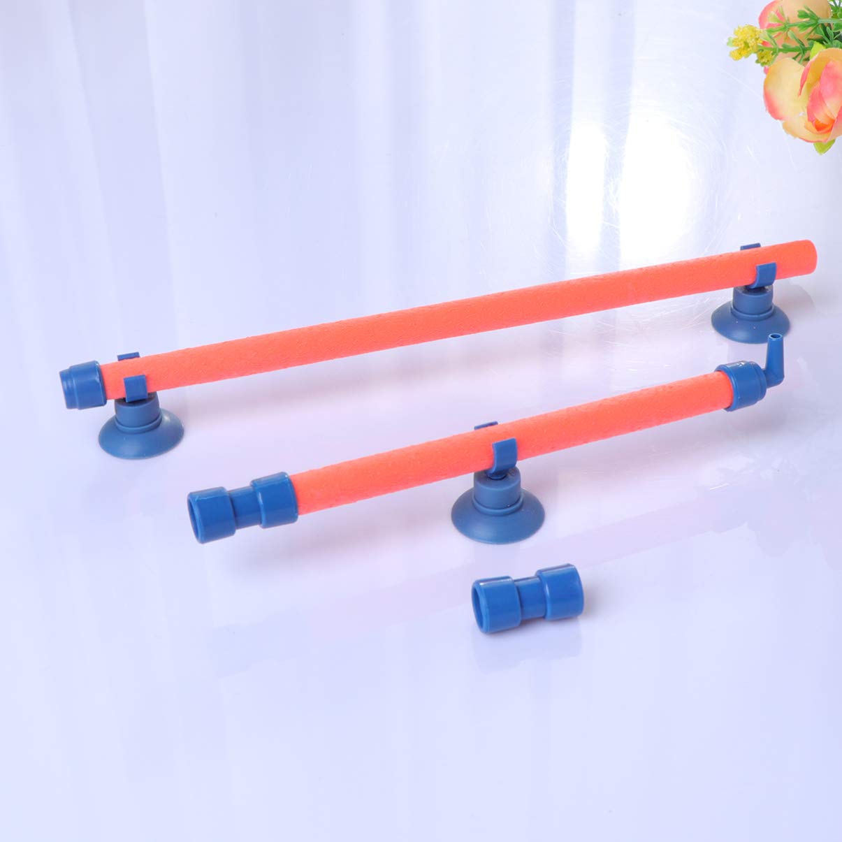 Balacoo 14 Bubble Tube - Aquarium Air Stone Bubble Wall Bar for Fish Tank, Oxygen Diffuser with Strong Airflow - Perfect for Freshwater/Saltwater Tanks, Decorative Bubble Effects in Home/Office Aquariums