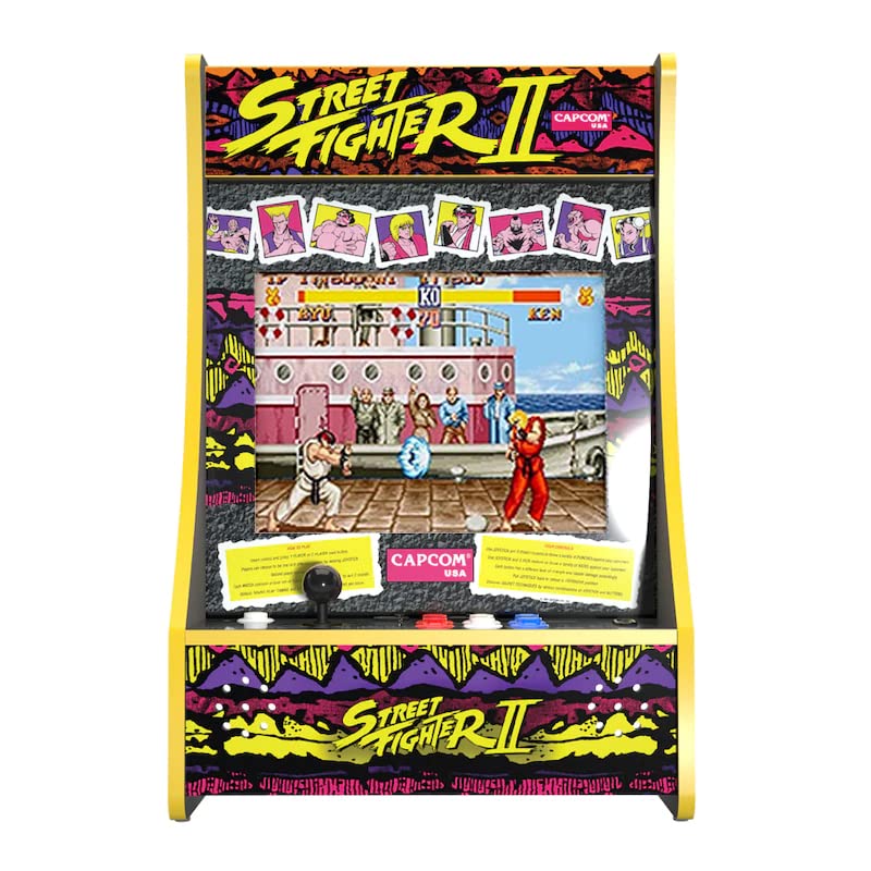 Arcade1UP 8-in-1 Partycade Retro Arcade Machine with 17