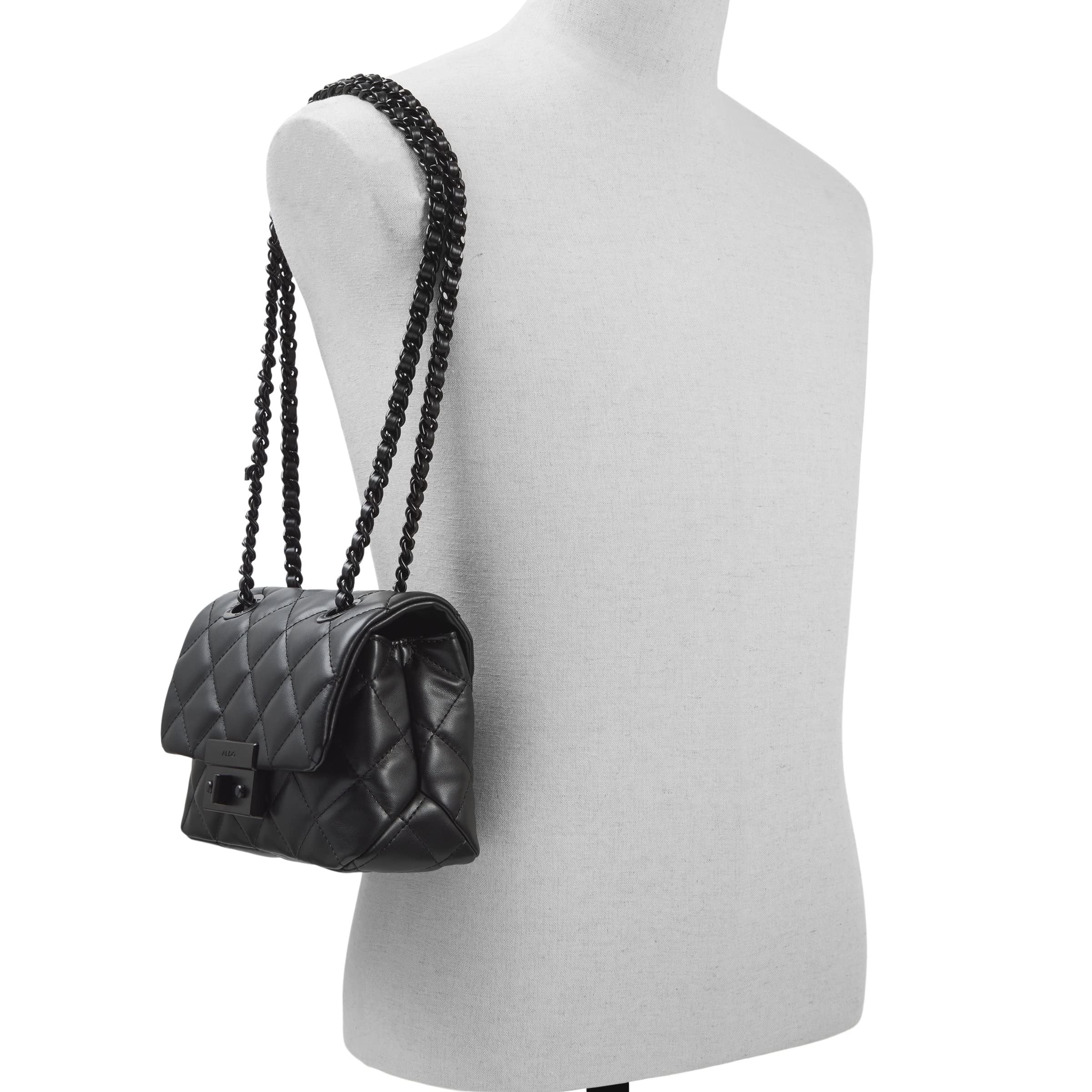 ALDO Women's Latisse Leather Handbag - Stylish Crossbody Purse for Everyday Use, Work, and Travel | Fashionable & Functional Shoulder Bag
