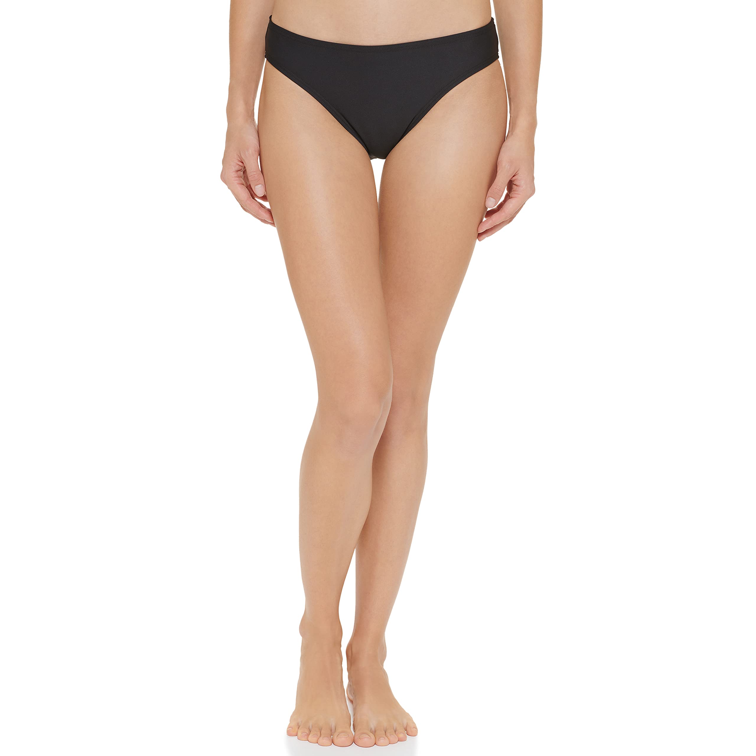 DKNY Women's One-Piece Swimsuit - Black Large Size | Comfortable & Stylish Swimwear for Beach, Pool & Vacation | Perfect for Summer Swim, Resort Wear & Water Activities