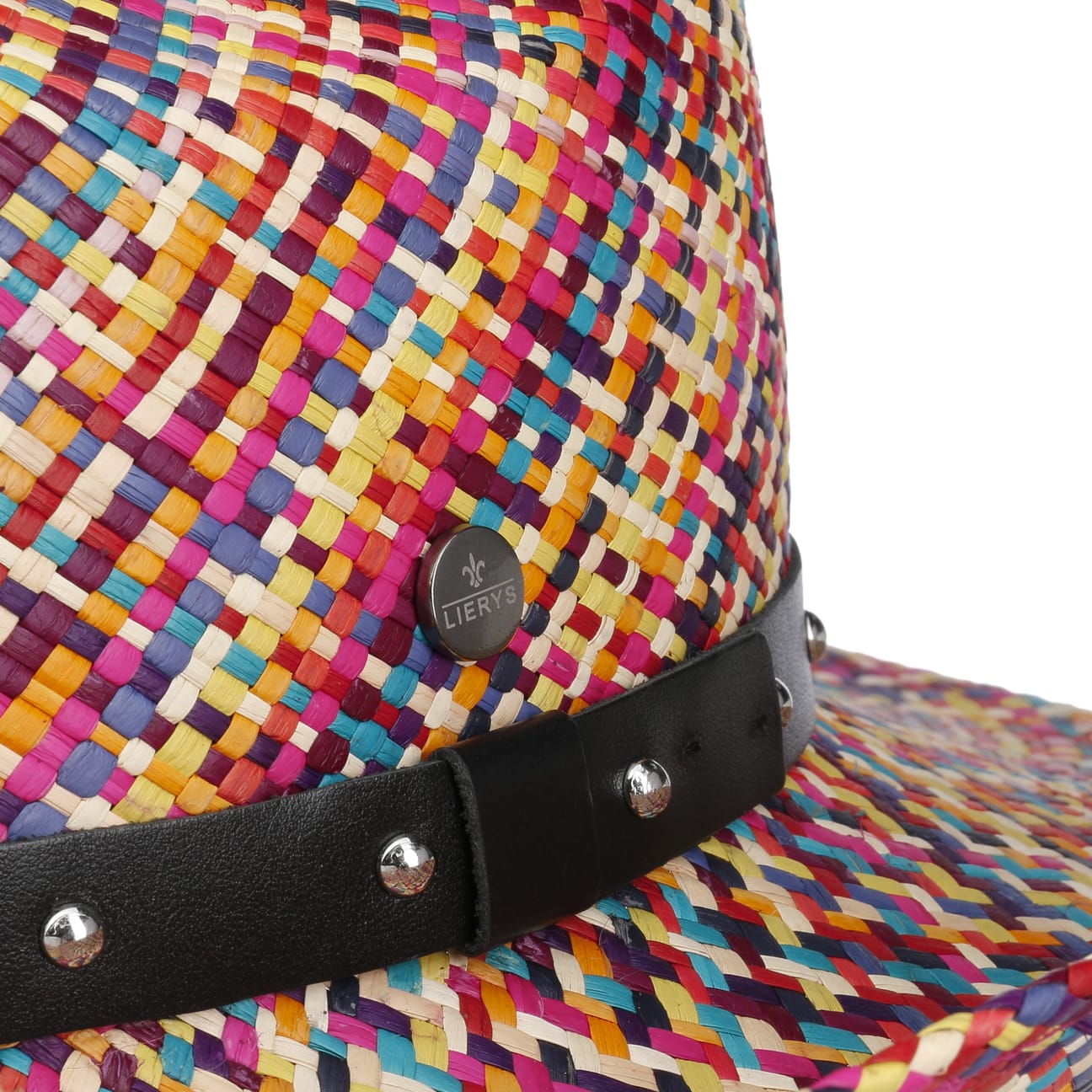 Lierys Multicolor Cattleman Panama Hat - Stylish Summer Sun Hat for Men & Women - Perfect for Beach, Outdoor, and Travel