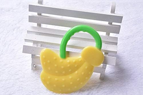 Kritiu BPA-Free Silicone Teether Set - Banana & Giraffe for 0-12 Months | Soothing Baby Teething Relief