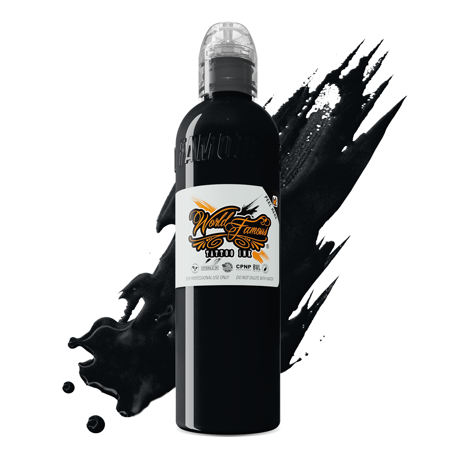 Blackout Tattoo Ink - World Famous Professional Tattoo Ink Set - Choose Your Size (1oz/4oz/8oz) - Perfect for Tattoo Artists & Body Art Enthusiasts