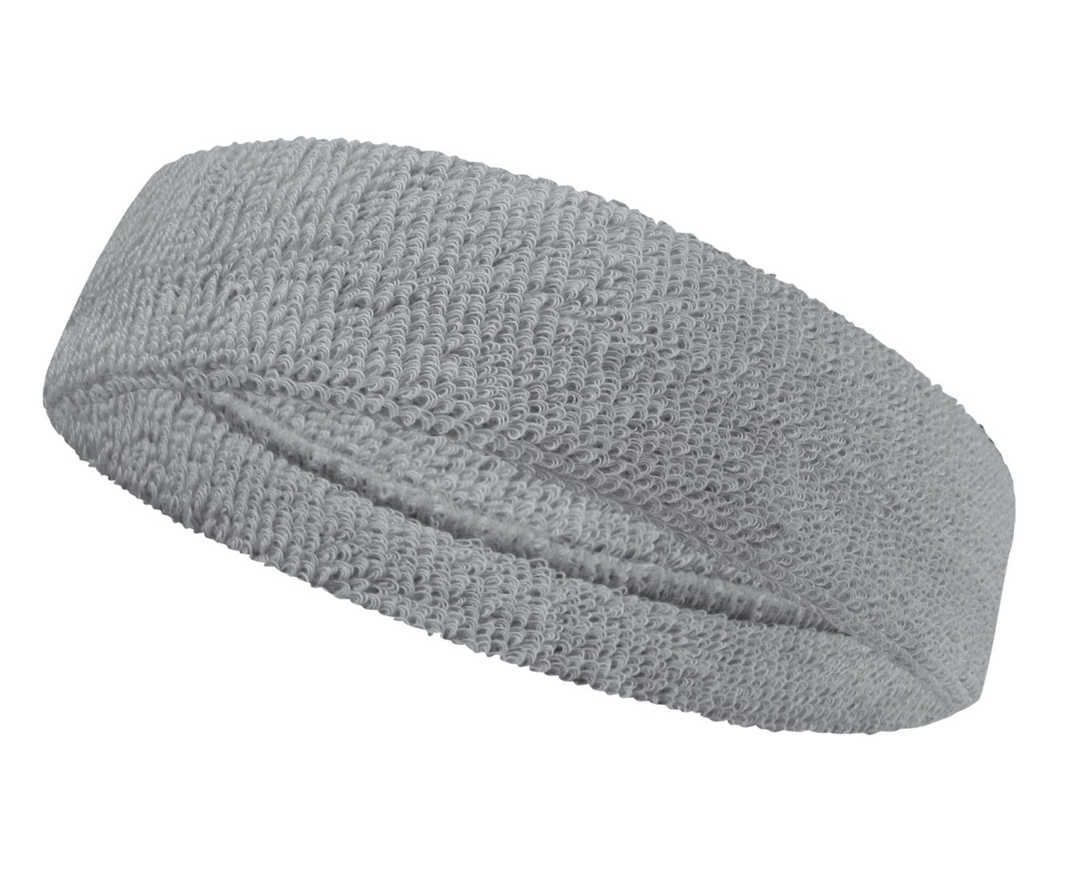 Custom Number/Text Premium Terry Sweat Headband - Personalized Sports Headwear for Yoga, Running, Tennis & Workouts (1 Piece)