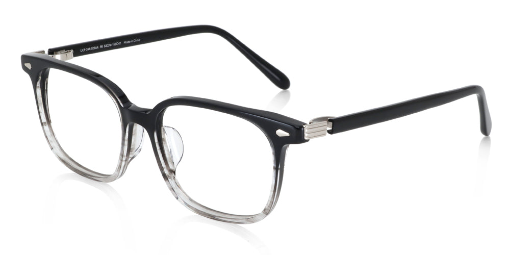 Lightweight Classic Acetate 023 98 Eyeglass Frames - Trendy & Comfortable for Daily Wear, Work & Reading