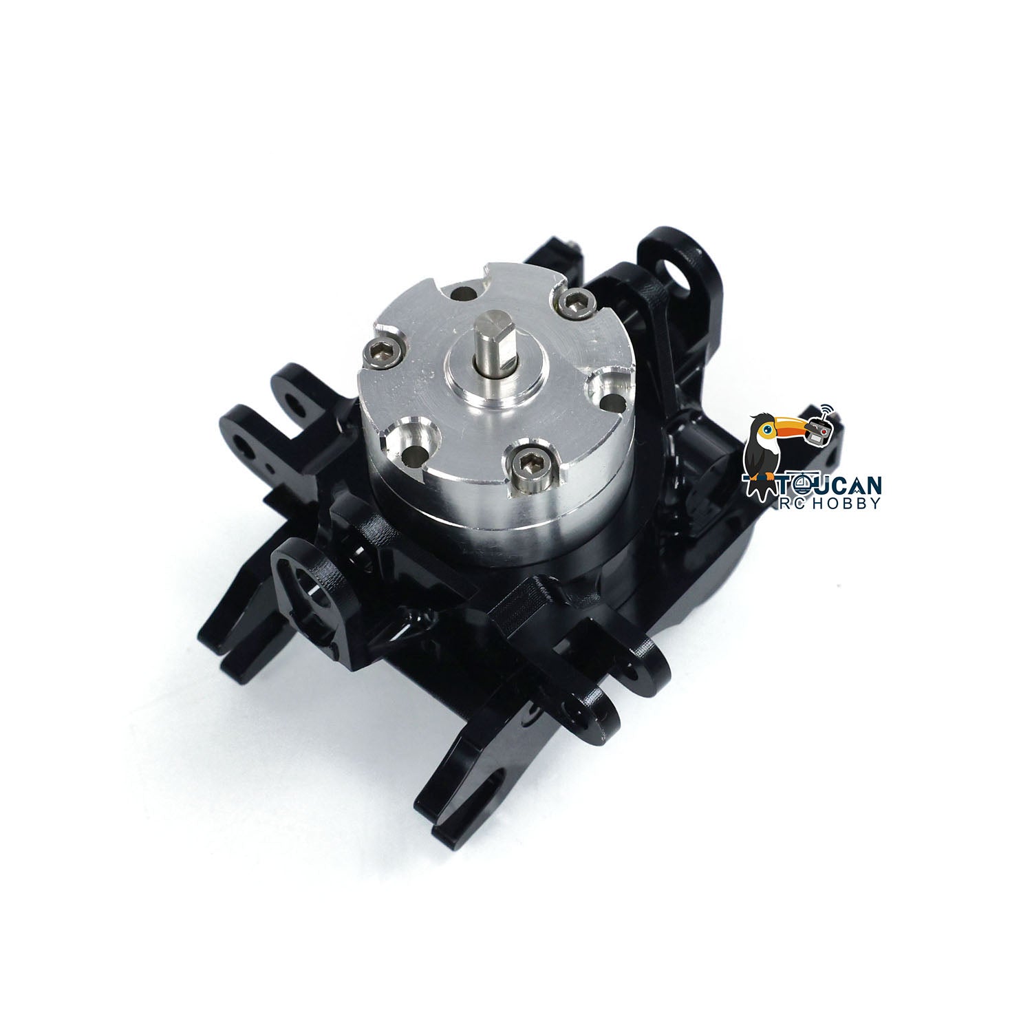 1/14 Scale Hydraulic Metal Hammer Quick Release Coupler for LESU RC Excavator B0001 374F - Unassembled DIY Parts - Perfect for RC Construction Model Building & Repair Scenes
