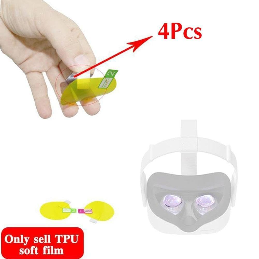 VR Lens Protector for Meta Quest 3 - Anti-Scratch Cover Accessories for Meta Headset 3 - Perfect for Gaming, Virtual Reality Experiences & Headset Protection