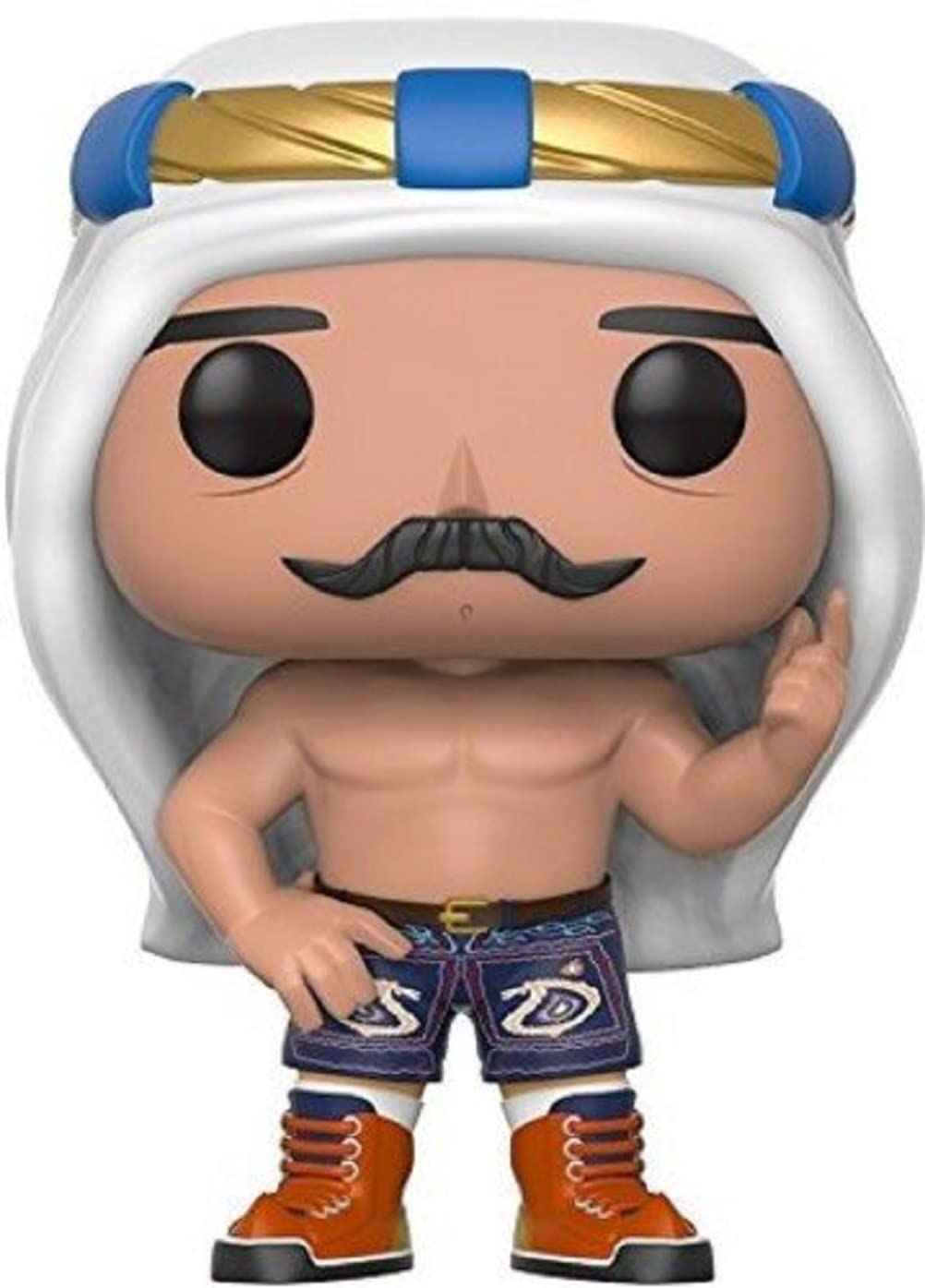 Funko Pop WWE Iron Sheik Old School Wrestling Action Figure - Collectible Vinyl Toy for WWE Fans & Collectors - Perfect for Display, Gifts, and Nostalgic Wrestling Enthusiasts