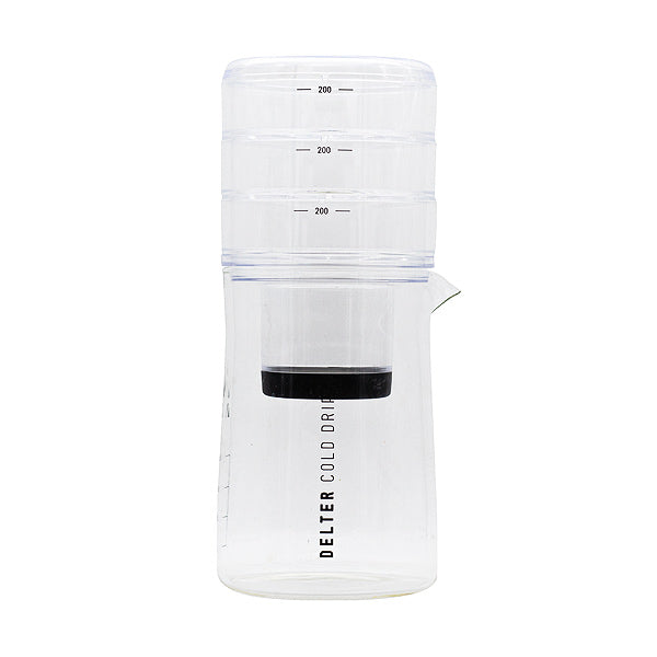 Premium Delter Cold Drip Coffee Maker - Portable Iced Coffee Brewer for Home & Office - Perfect for Camping, Travel & Outdoor Adventures