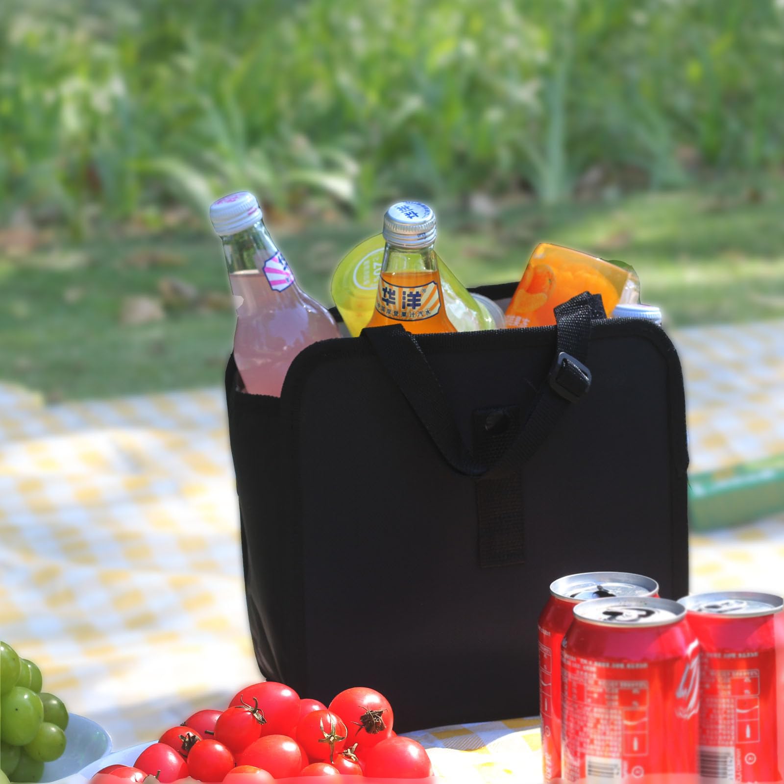 Foldable Car Trash Can - 3 Gallon Waterproof & Leakproof Hanging Trash Bag for Vehicles - Perfect for Road Trips, Commuting & Keeping Your Car Clean