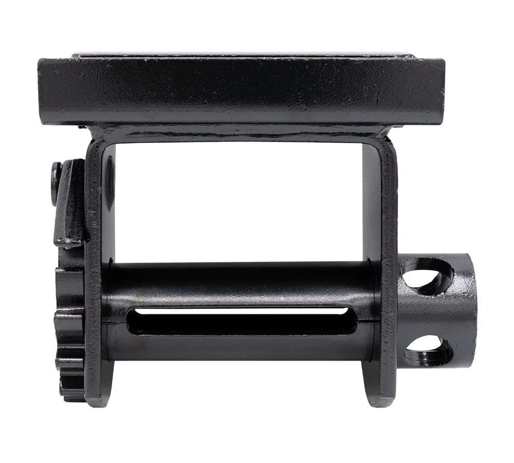 Mytee Products (4 Pack) Utility Trailer Track Slider Winch for Flatbed Semi Trucks - Heavy Duty Loading & Unloading Equipment for Transport & Construction Sites