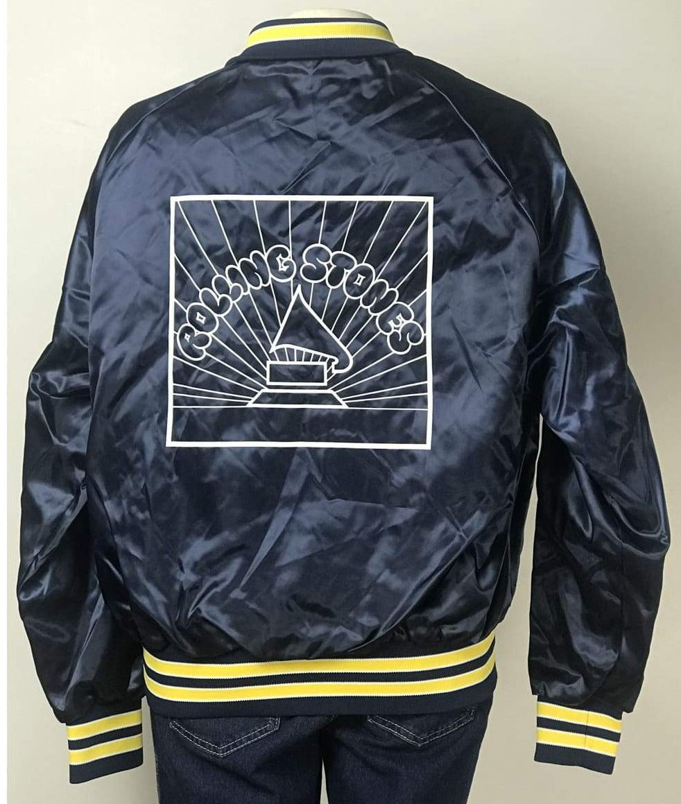 Vintage Rolling Stones 1970s Tour Denim Jacket - Rare Collector's Item for Music Fans & Concert Memorabilia - Perfect for Rock Concerts, Theme Parties & Retro Fashion