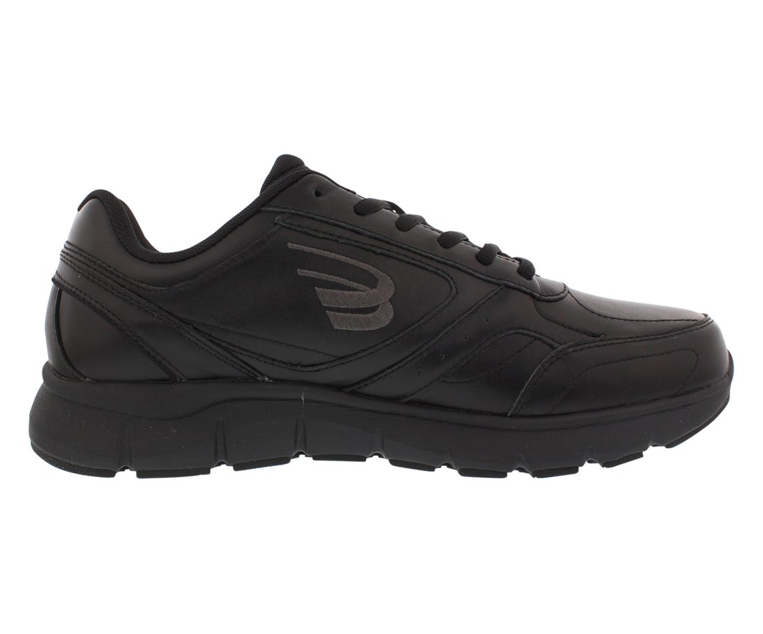 Spira Wavewalker Men's Slip Resistant Walking Shoes - Black Size 11 4E Wide | Non-Slip Comfortable Work Shoes for Walking, Standing All Day | Ideal for Nurses, Chefs & Warehouse Workers