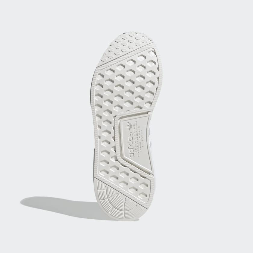 adidas Men's NMD R1 Running Shoes - White | Lightweight Comfort Sneakers for Walking, Gym & Casual Wear