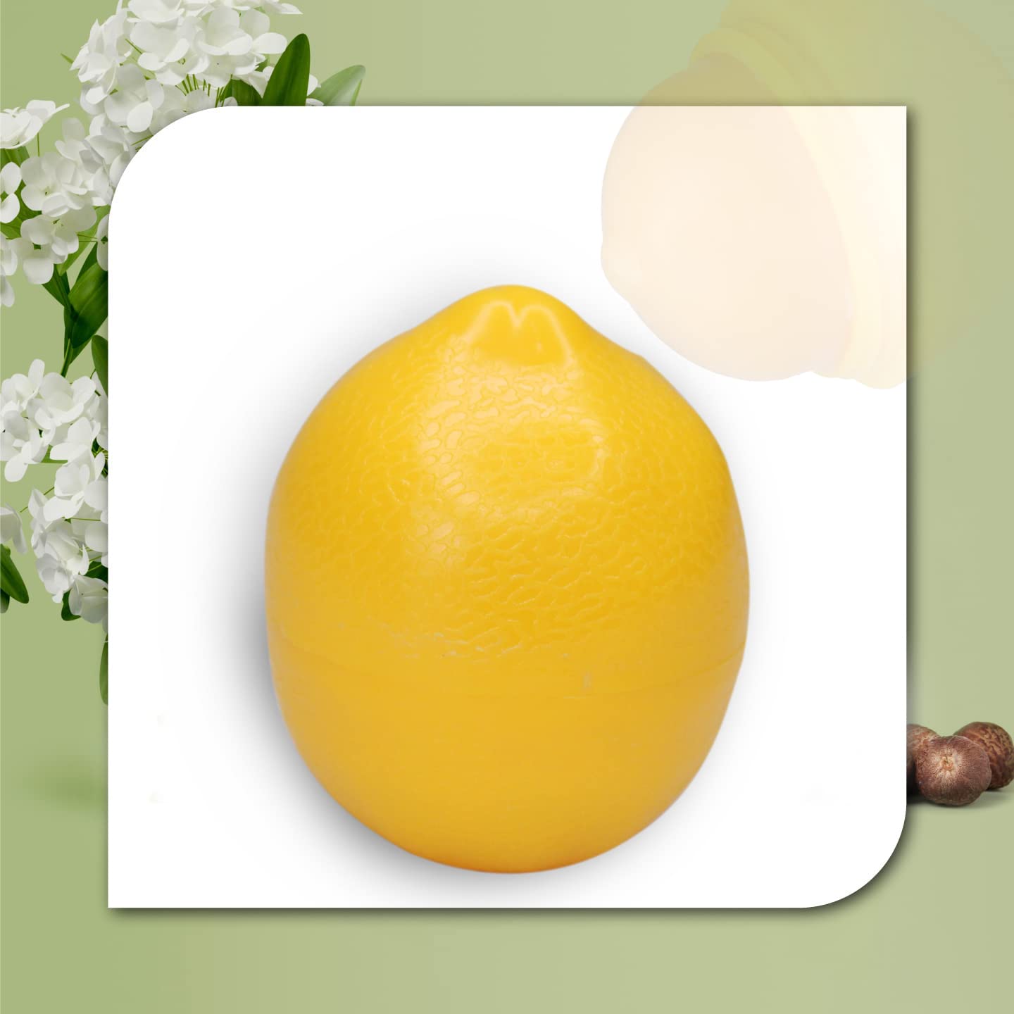Kabello Lemon Lip Balm for Teen Girls - Moisturizing & Nourishing Lip Care - Perfect for School, Sports & Daily Hydration