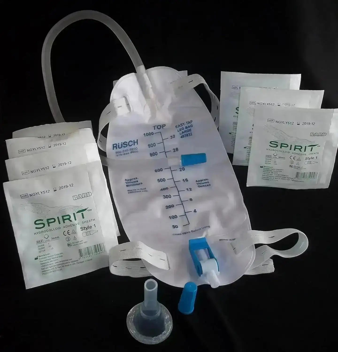 Bard Ultra Flex Male External Catheter - Small Size 25mm (33301) for Comfortable Urinary Incontinence Care - Ideal for Home, Hospital & Travel Use