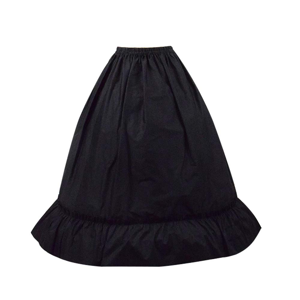 Gothic Victorian Lolita Dress for Women - Black Square Collar Prom Gown | Halloween Costume, Cosplay Party, Princess Dress for Special Occasions