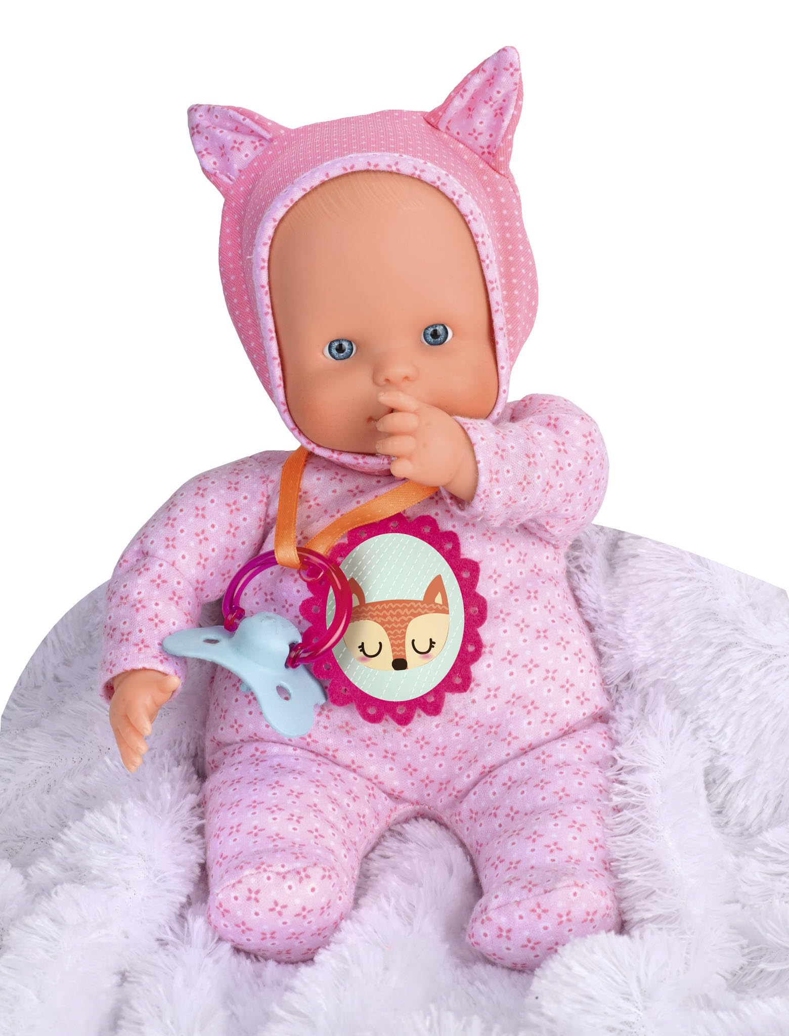Nenuco Baby Doll with 5 Interactive Functions, Pink (Famosa 700014781) - Perfect for Role Play, Pretend Play & Early Childhood Development