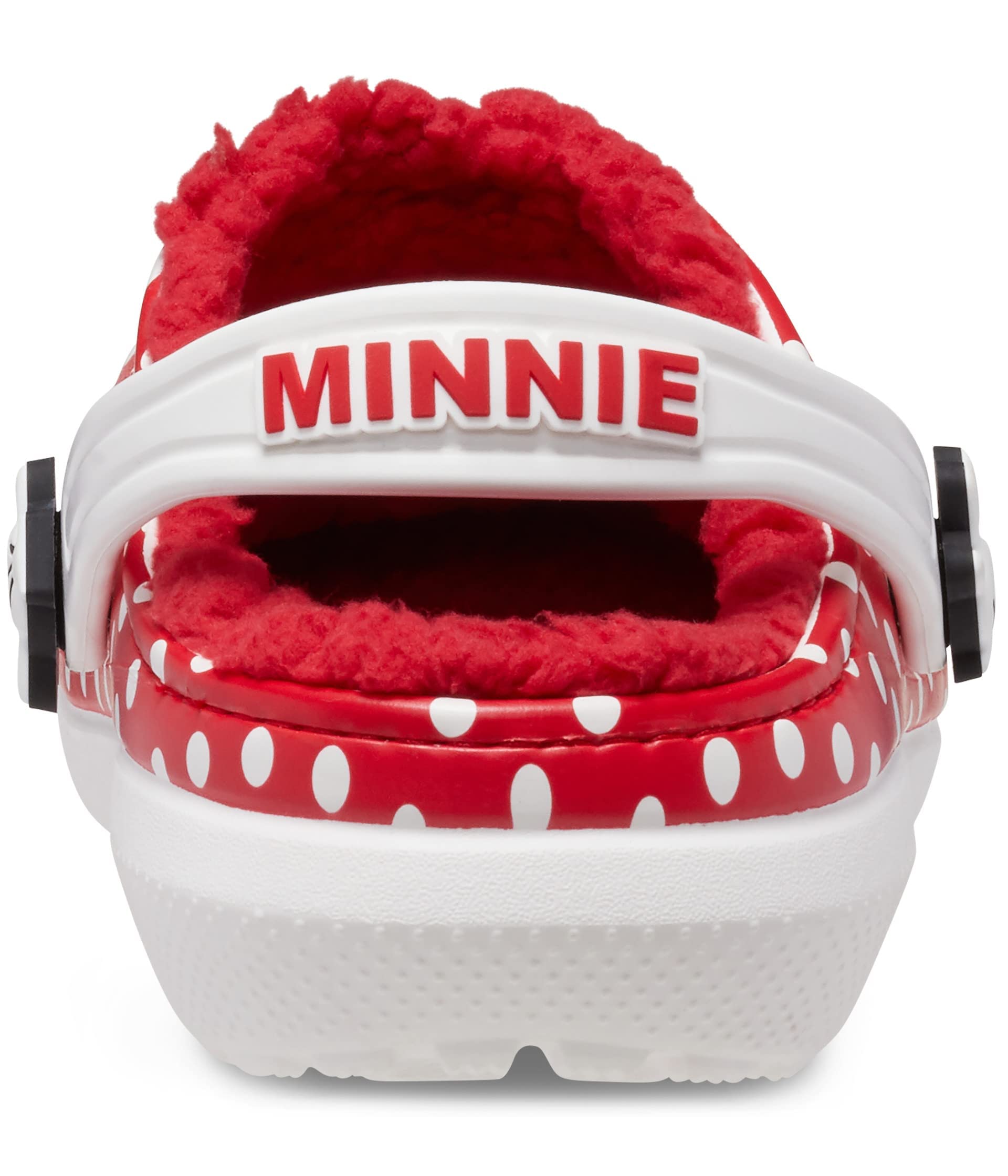 Crocs Unisex-Child Classic Lined Disney Clogs | Mickey and Minnie Mouse Shoes & Slippers | Warm Winter Indoor/Outdoor Comfort for Kids