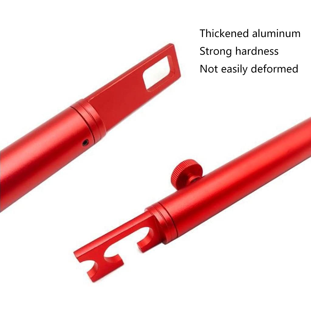 Aluminum Car Hood Support Rod - Heavy Duty Engine Cover Prop Tool for Auto Body Repair & Maintenance - Perfect for DIY Car Detailing, Engine Fixing & Vehicle Upgrades