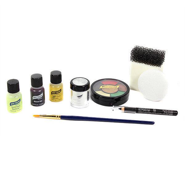 Graftobian Professional Appliance Makeup Kit - High-Quality Special FX Makeup for Halloween, Cosplay & Theater - Perfect for Costume Parties & Film Productions