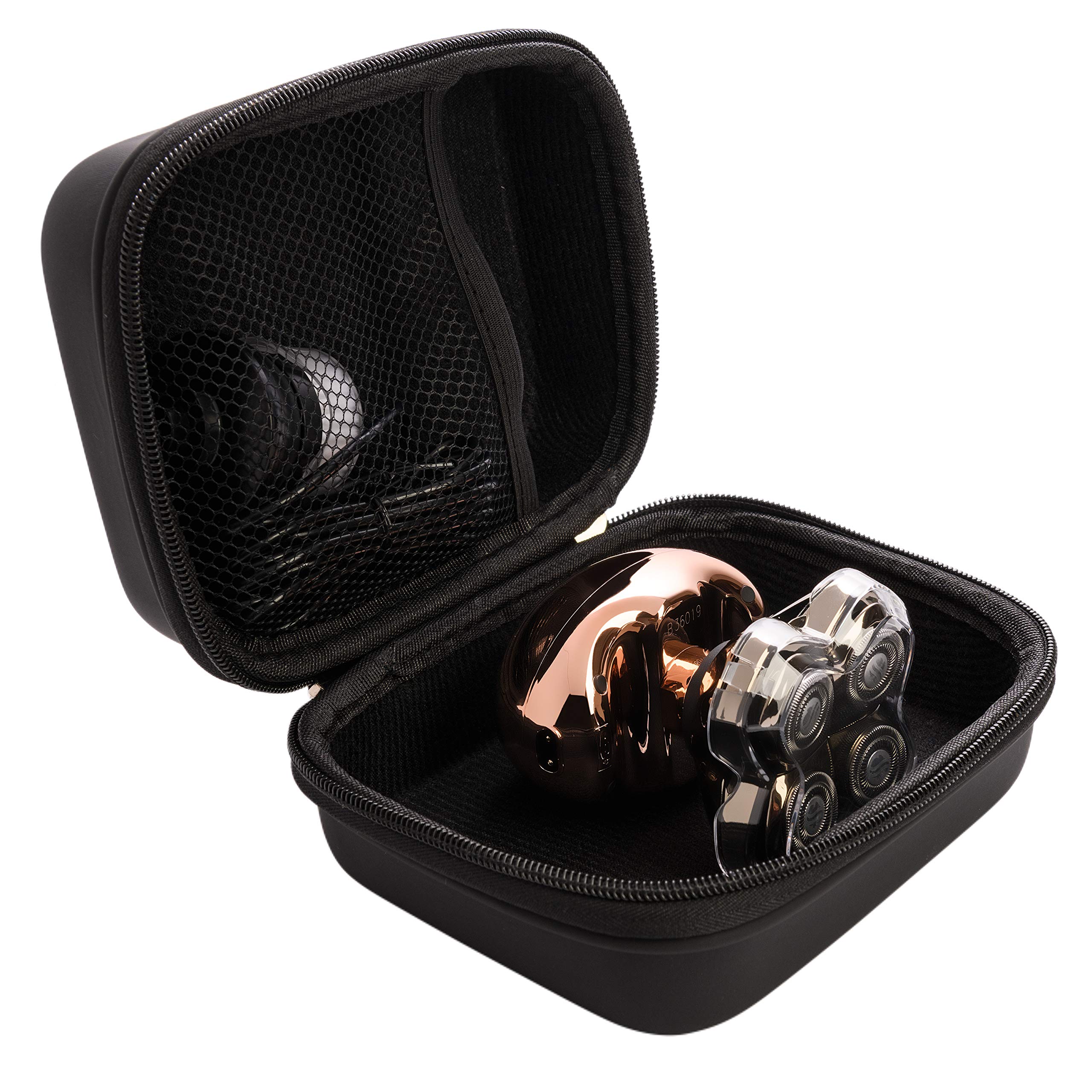 Skull Shaver Butterfly Kiss Travel Case - Black Portable Shaving Kit for Men | Perfect for Travel, Gym & On-The-Go Grooming