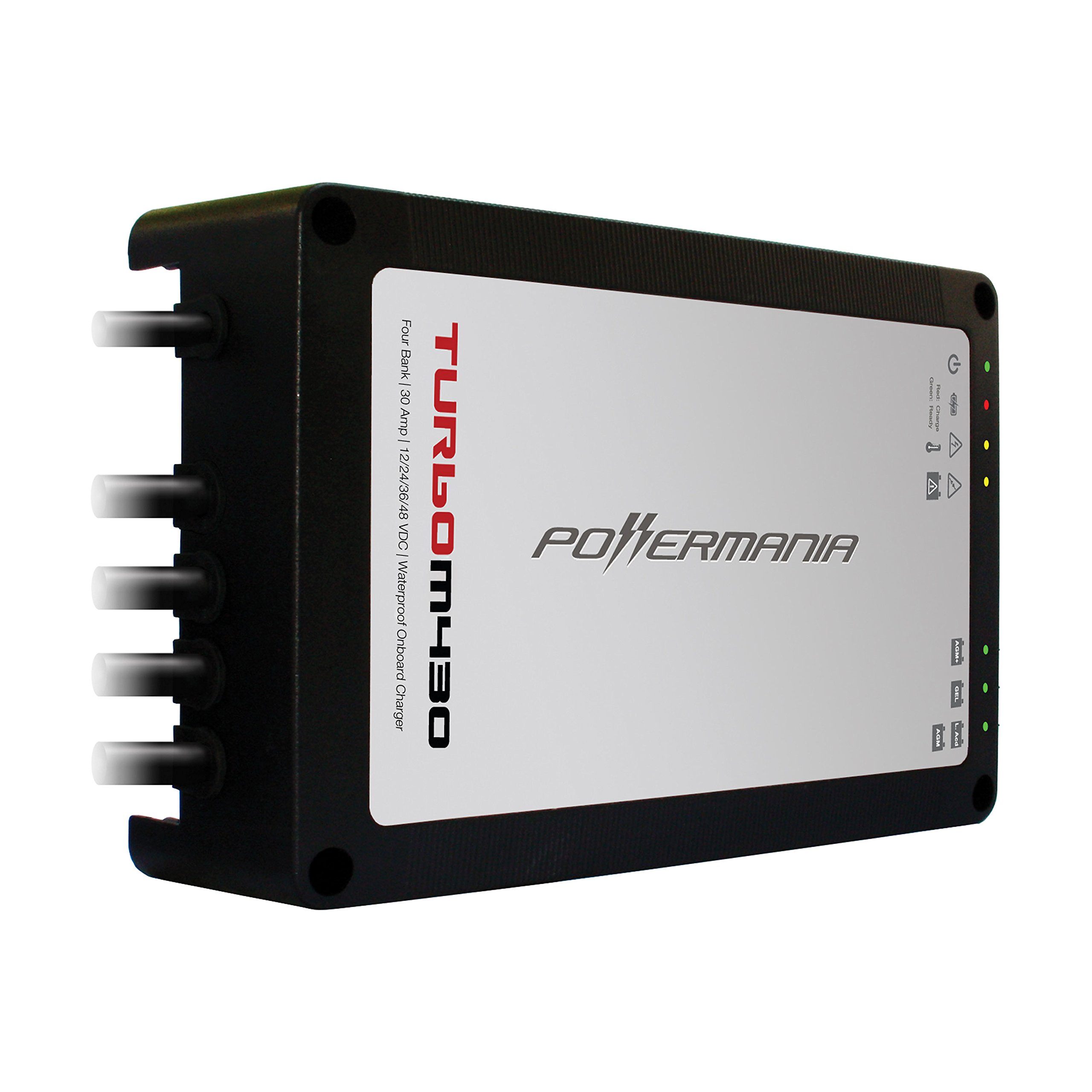 Powermania Turbo M Series Waterproof Battery Charger - Fast Charging for Phones, Tablets & Cameras - Ideal for Outdoor, Camping & Travel Use