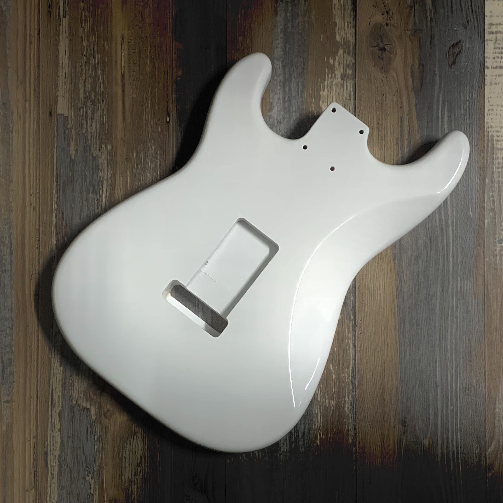 DIY Electric Guitar Kit - Unfinished North American Alder Body for Custom Builds | Semi-Finished Surf Green Guitar Barrel Replacement | Perfect for Home Studio Recording, Live Performances & Guitar Modding Projects