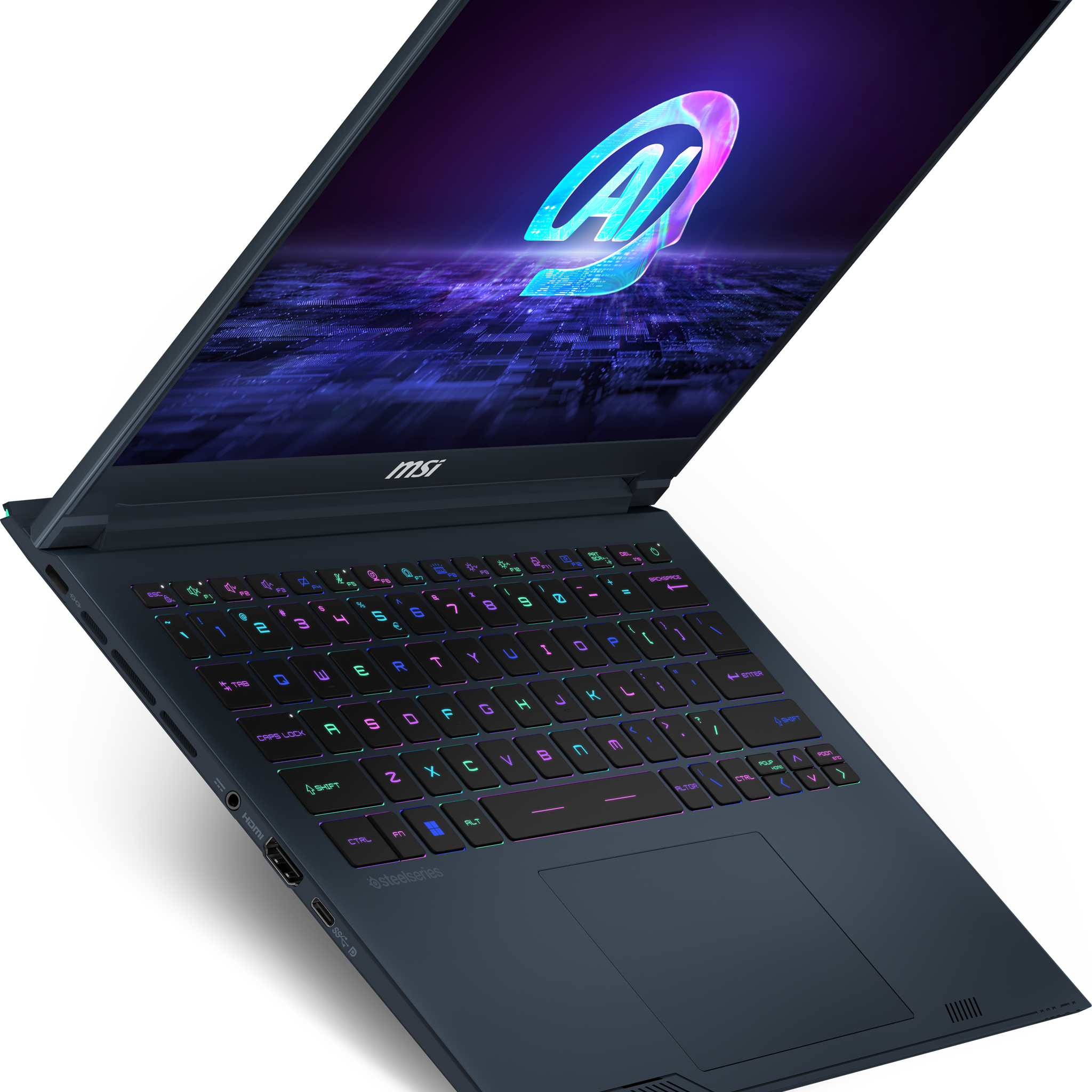 MSI Stealth 14 AI Studio A1VFG-091US Ultra Thin & Light Gaming Laptop - 14